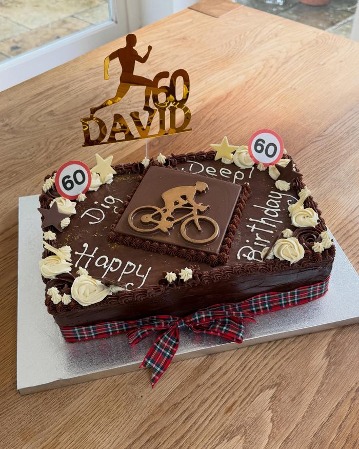 Sixtieth Cycling Cake
