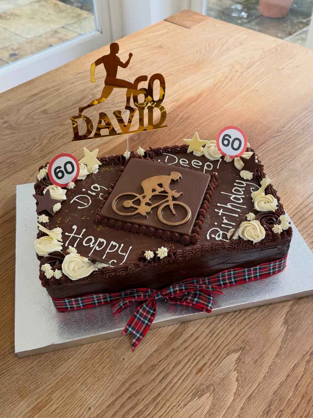 Sixtieth Cycling Cake