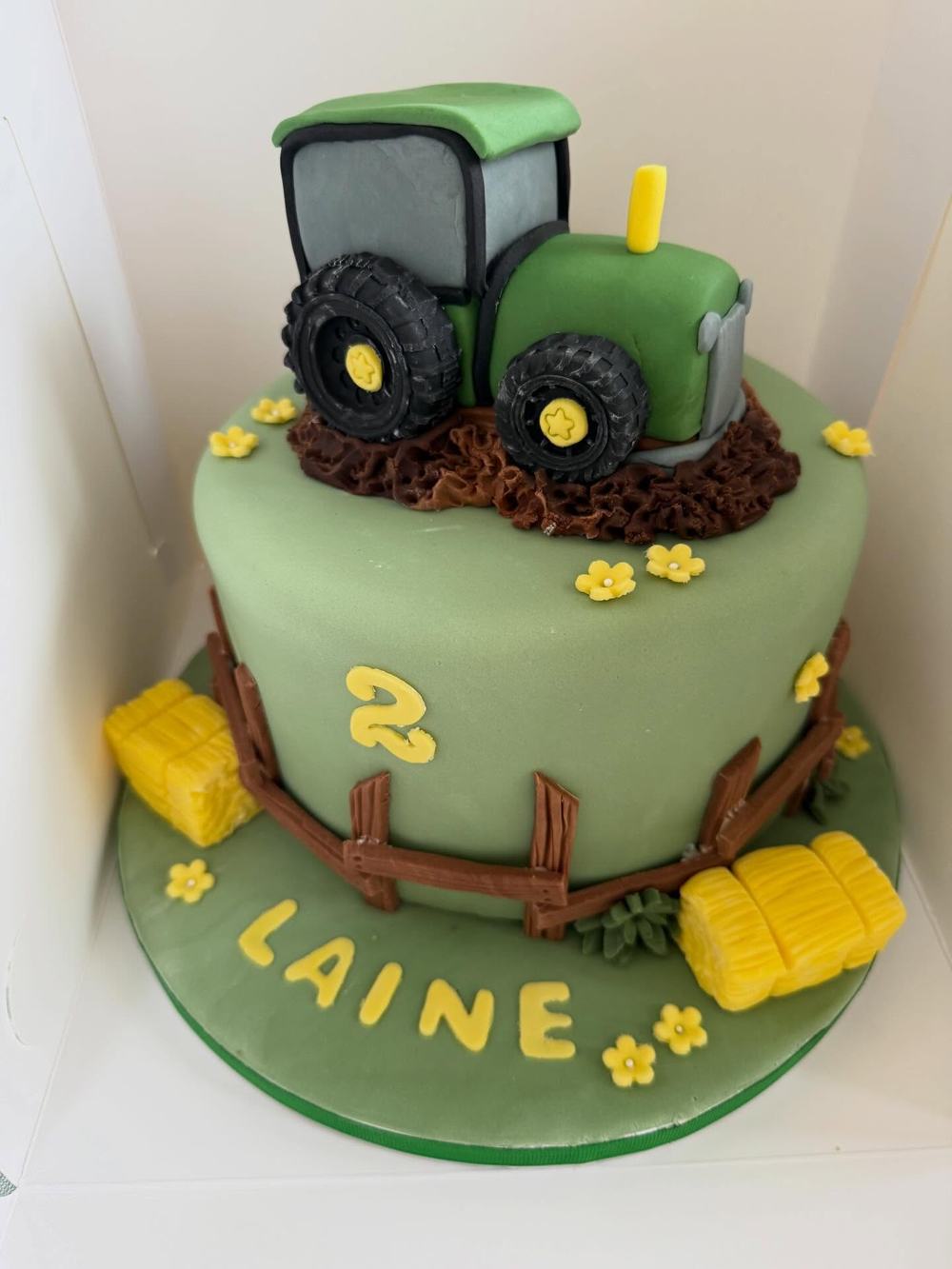 Tractor Second Birthday