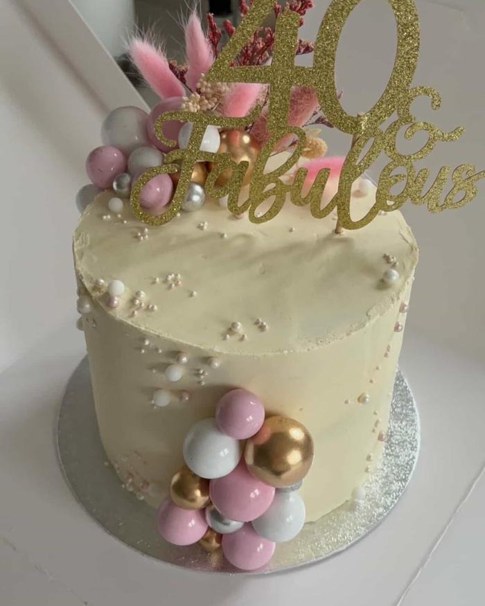 Fortieth Fabulous Cake