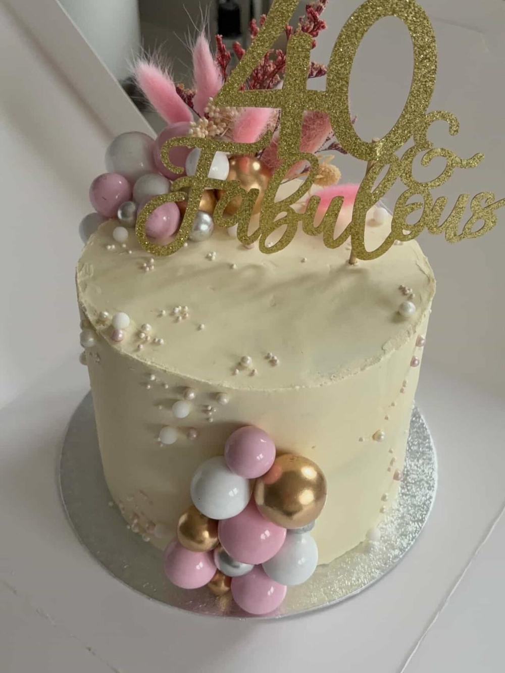 Fortieth Fabulous Cake