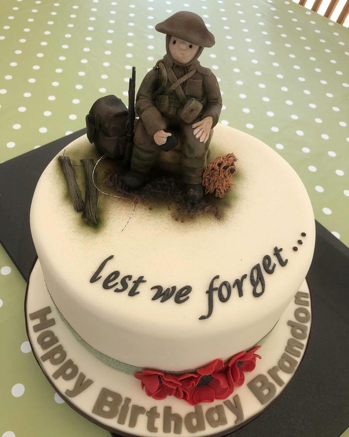Lest We Forget Cake