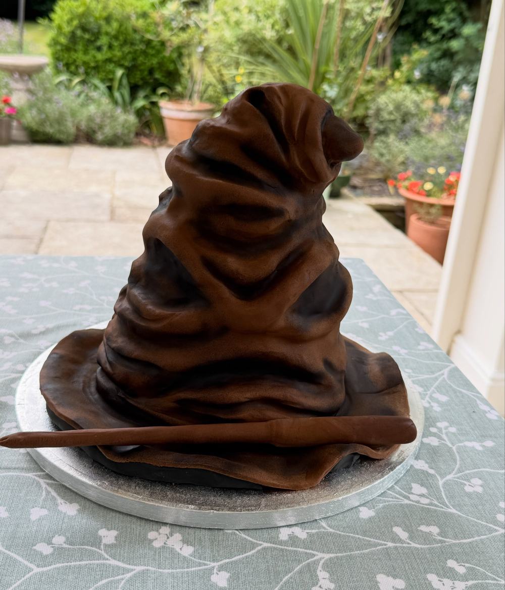Wizard Sorting Hat Cake